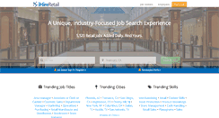 Desktop Screenshot of ihireretail.com